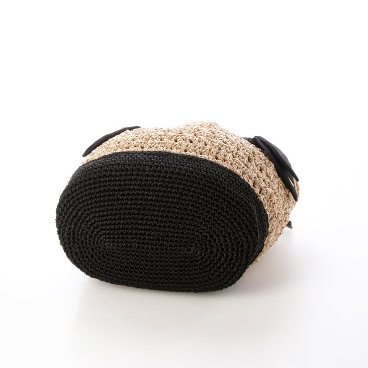 カシュカシュ cachecache / 下がりリボン切替編みトート | UNBILLION | 詳細画像28 