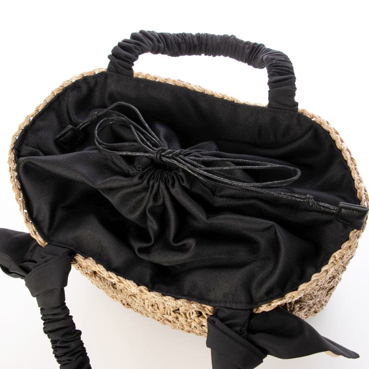 カシュカシュ cachecache / 下がりリボン切替編みトート | UNBILLION | 詳細画像29 