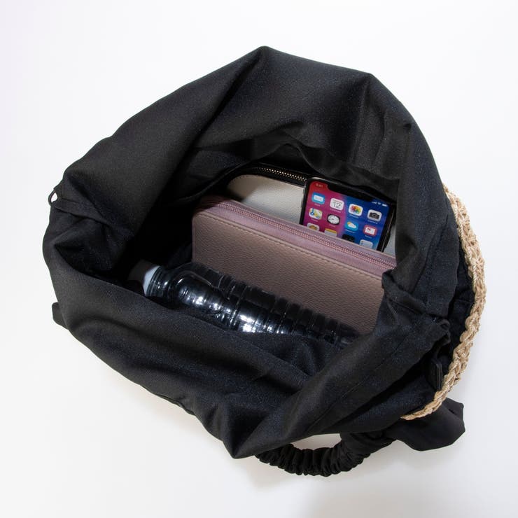 カシュカシュ cachecache / 下がりリボン切替編みトート | UNBILLION | 詳細画像31 