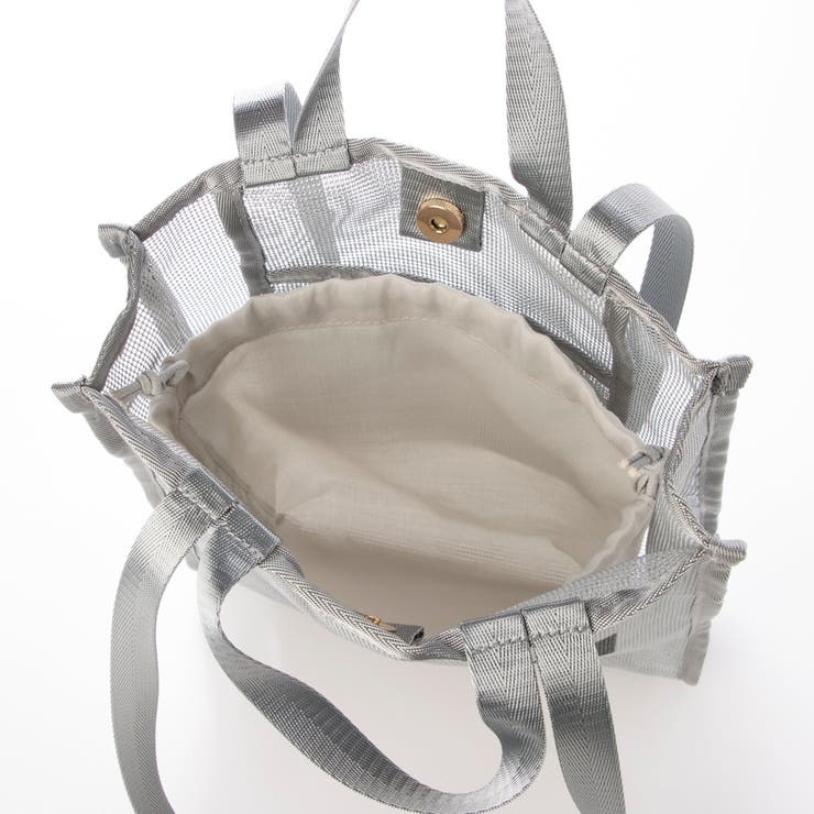 カシュカシュ / オーバープリントメッシュ2ハンドルトート | UNBILLION | 詳細画像13 