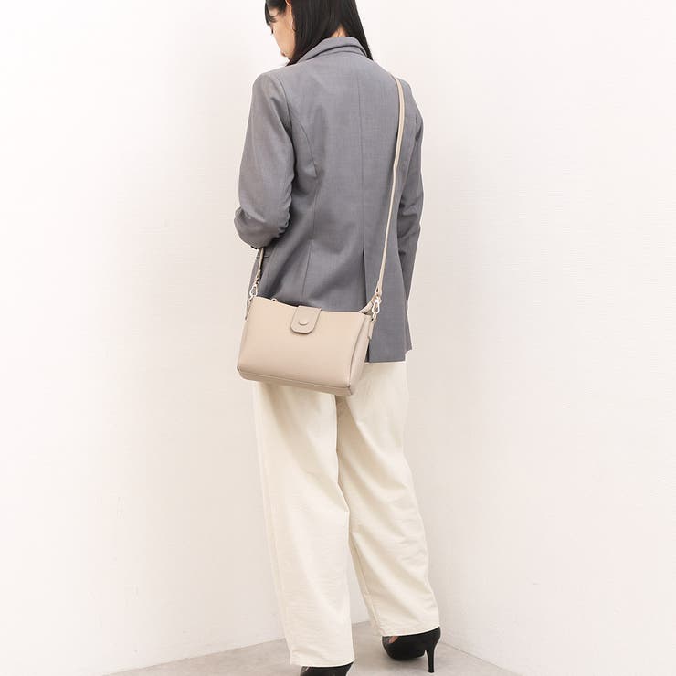カシュカシュ cachecache / 横型3つ口ショルダーバッグ | UNBILLION | 詳細画像4 