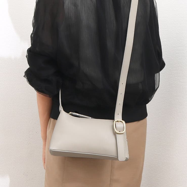 カシュカシュ cachecache / アシンメトリーバックルショルダー | UNBILLION | 詳細画像1 