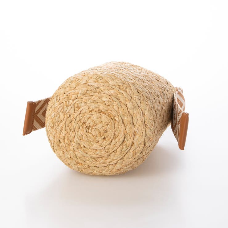 カシュカシュ / ジャガードテープハンドルラフィアバケツトート | UNBILLION | 詳細画像3 