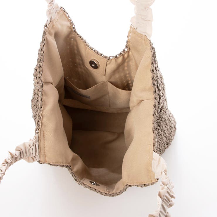 カシュカシュ cachecache / フリルハンドルクロッシェトート | UNBILLION | 詳細画像19 