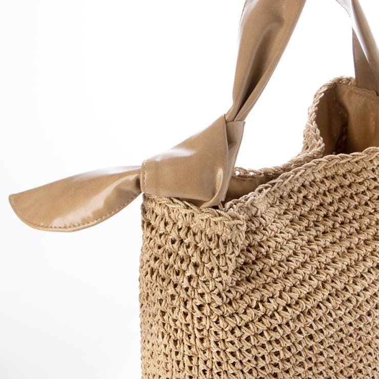 カシュカシュ cachecache / リボンハンドルクロッシェミニトート | UNBILLION | 詳細画像9 