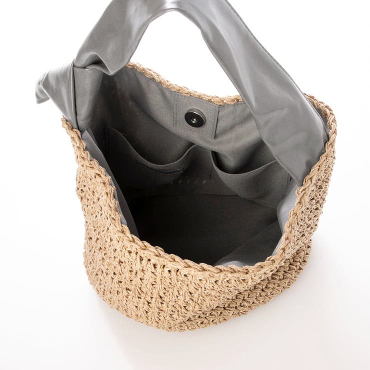 カシュカシュ cachecache / リボンハンドルクロッシェミニトート | UNBILLION | 詳細画像11 