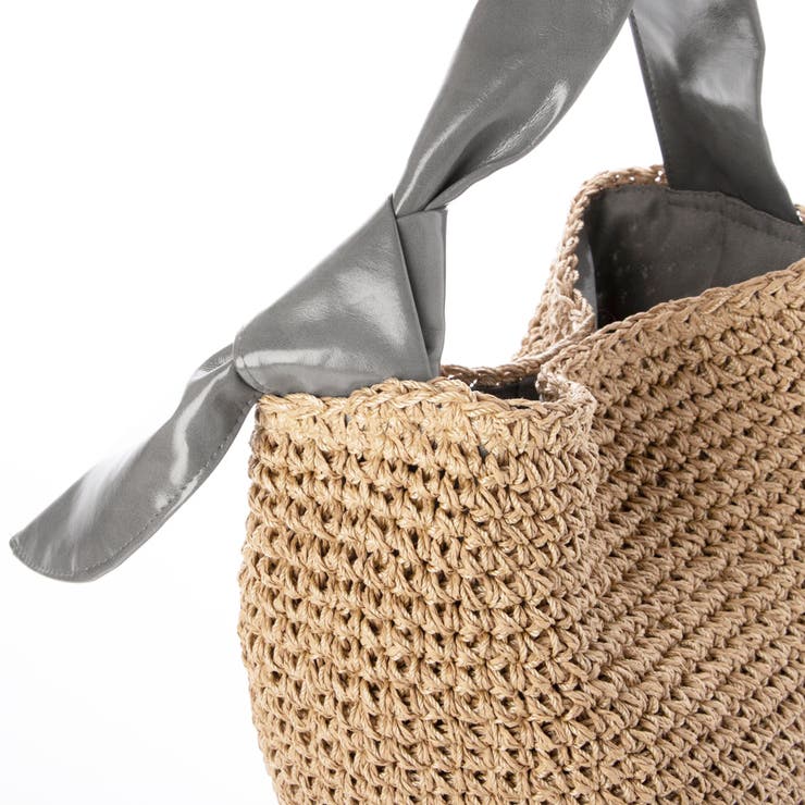 カシュカシュ cachecache / リボンハンドルクロッシェミニトート | UNBILLION | 詳細画像12 