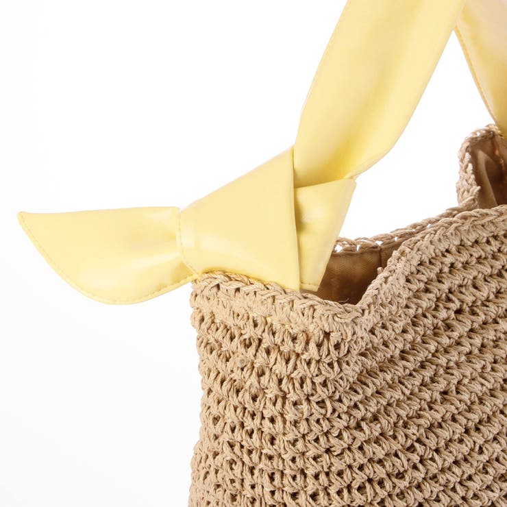 カシュカシュ cachecache / リボンハンドルクロッシェミニトート | UNBILLION | 詳細画像5 