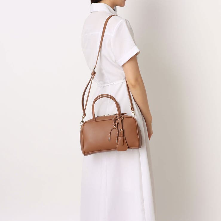 カシュカシュ cachecache / チャーム付横長ボストン | UNBILLION | 詳細画像1 