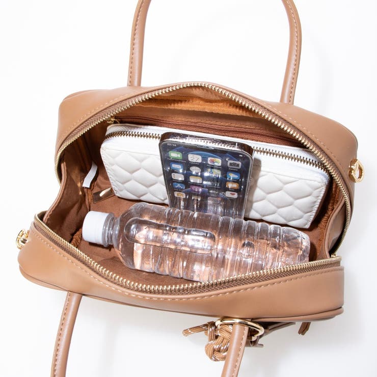 カシュカシュ cachecache / チャーム付横長ボストン | UNBILLION | 詳細画像5 