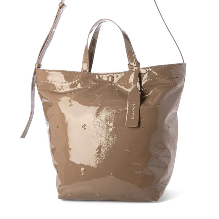 オーク | カシュカシュ cachecache / エナメル2wayトート | UNBILLION