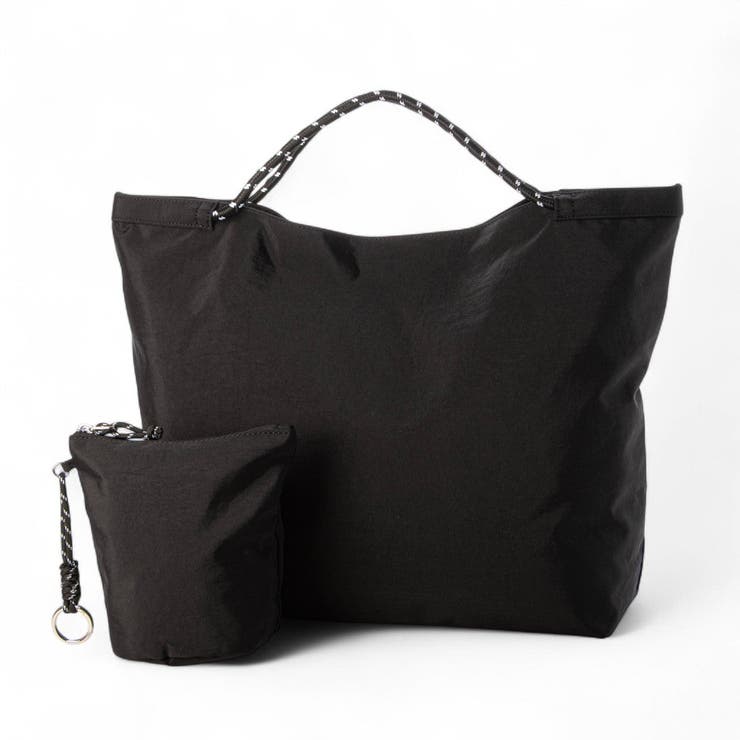 ブラック | カシュカシュ cachecache / ウォッシャーナイロンパッカブルトート | UNBILLION