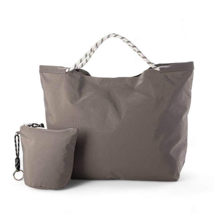 グレー | カシュカシュ cachecache / ウォッシャーナイロンパッカブルトート | UNBILLION