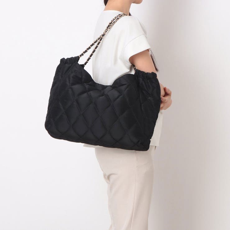 カシュカシュ cachecache / ナイロンキルトチェーントート | UNBILLION | 詳細画像1 