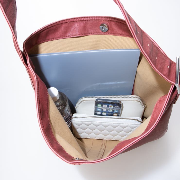 カシュカシュ cachechche / ウォッシュ加工ベルトショルダー | UNBILLION | 詳細画像17 