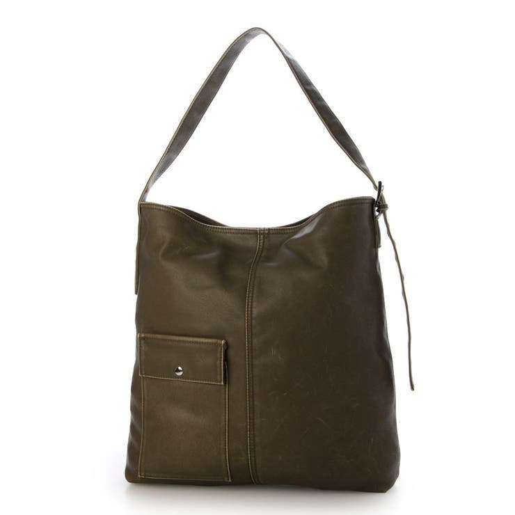 カーキ | カシュカシュ cachechche / ウォッシュ加工ベルトショルダー | UNBILLION