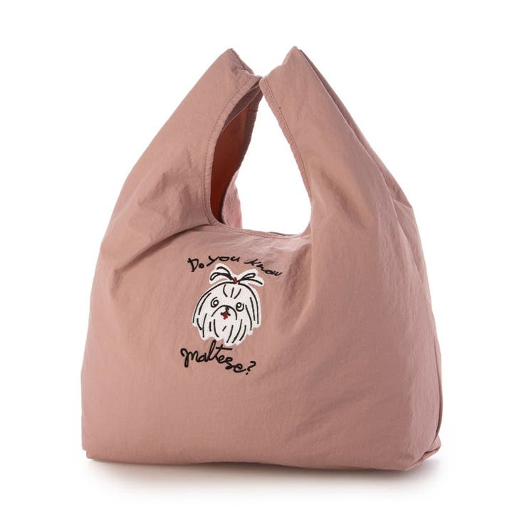 カシュカシュ cachecache / アニマルドローイング刺繍ナイロントート | UNBILLION | 詳細画像5 