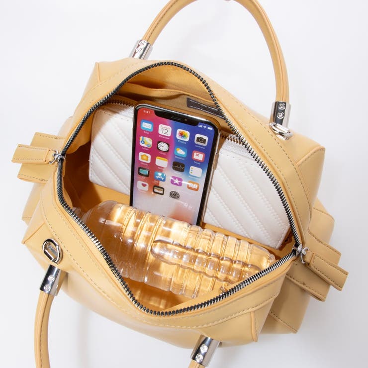 カシュカシュ cachecache / マット素材2wayボストン | UNBILLION | 詳細画像5 