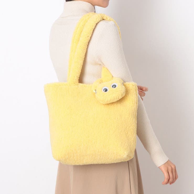 カシュカシュ cachecache / 目玉ポーチ付ファートート | UNBILLION | 詳細画像1 