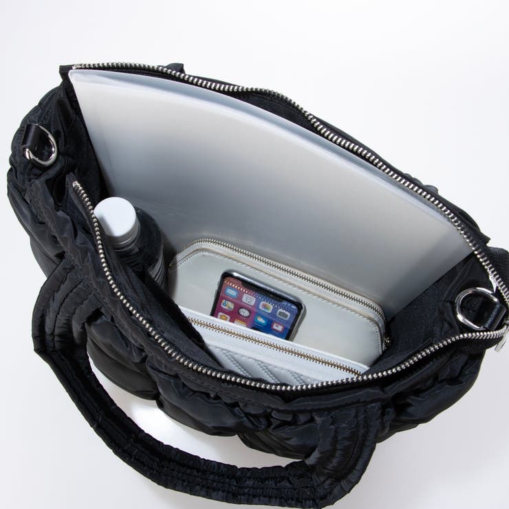 カシュカシュ cachecache / ゴムキルト2wayトートバッグ | UNBILLION | 詳細画像18 