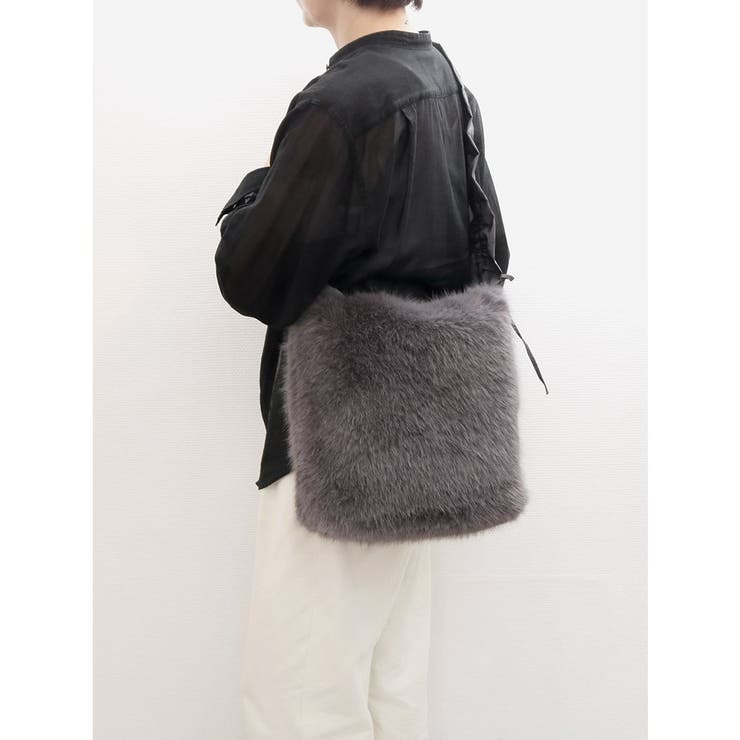 カシュカシュ cachecache / フリルワンハンドルエコファートート | UNBILLION | 詳細画像10 