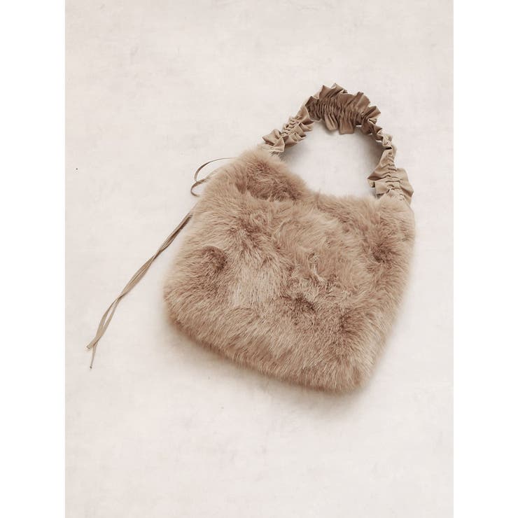 カシュカシュ cachecache / フリルワンハンドルエコファートート | UNBILLION | 詳細画像2 