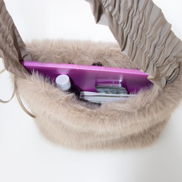 カシュカシュ cachecache / フリルワンハンドルエコファートート | UNBILLION | 詳細画像24 