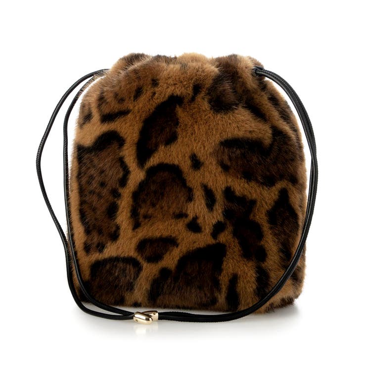 カシュカシュ cachecache / フリルショルダー付エコファー巾着バッグ | UNBILLION | 詳細画像16 