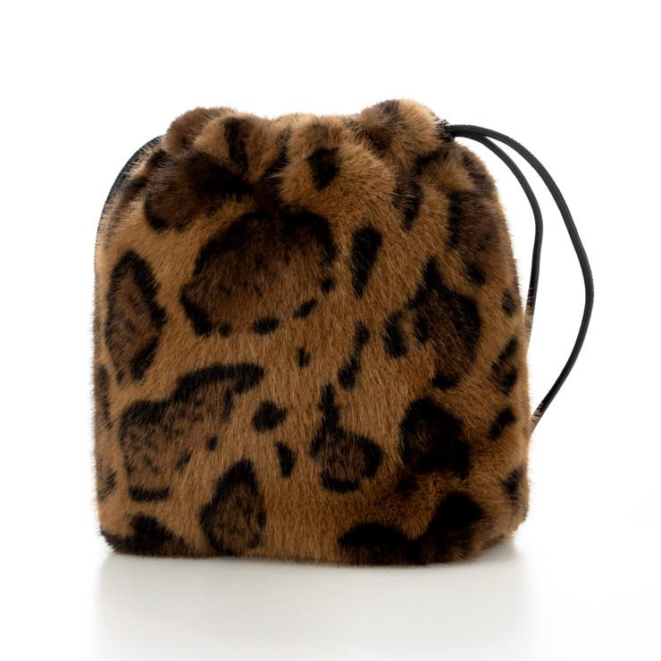 カシュカシュ cachecache / フリルショルダー付エコファー巾着バッグ | UNBILLION | 詳細画像17 