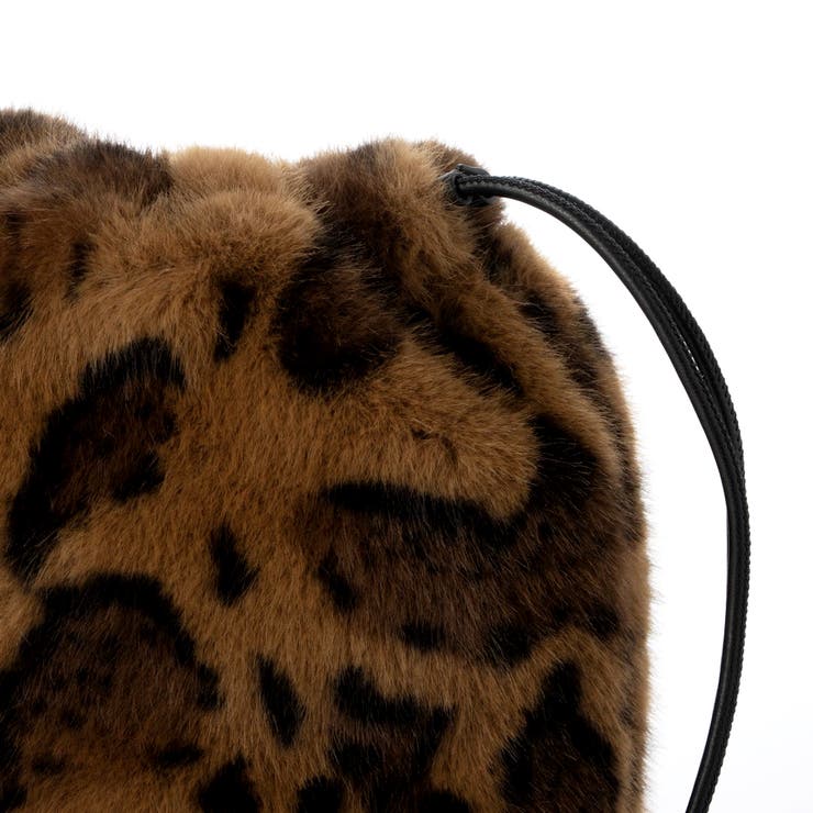 カシュカシュ cachecache / フリルショルダー付エコファー巾着バッグ | UNBILLION | 詳細画像21 