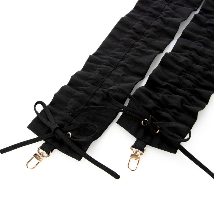 カシュカシュ cachecache / フリルショルダー付エコファー巾着バッグ | UNBILLION | 詳細画像23 