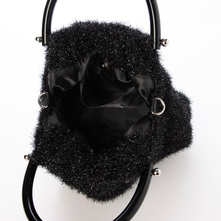 カシュカシュ / プラ手ハンドルキラキラミニ2wayバッグ | UNBILLION | 詳細画像11 