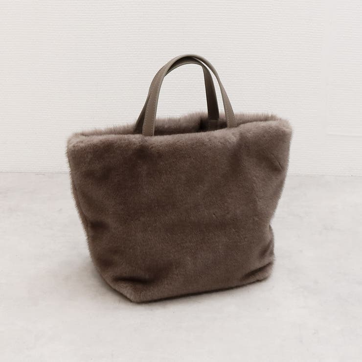 カシュカシュ cachecache / ミンク風ファーシンプルトート | UNBILLION | 詳細画像10