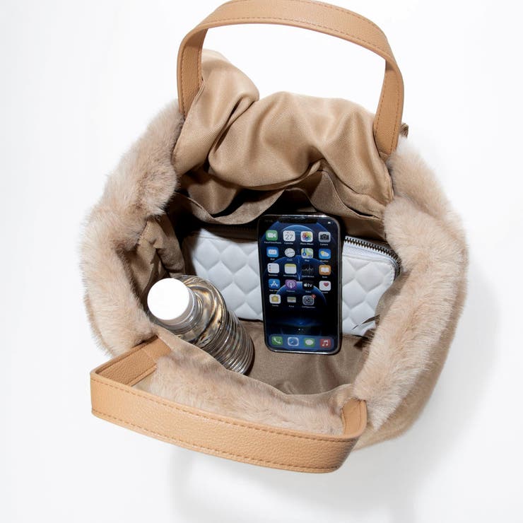 カシュカシュ cachecache / ミンク風ファーシンプルトート | UNBILLION | 詳細画像16