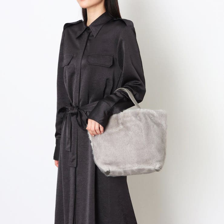 カシュカシュ cachecache / ミンク風ファーシンプルトート | UNBILLION | 詳細画像3