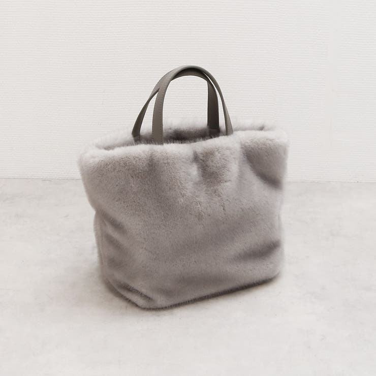 カシュカシュ cachecache / ミンク風ファーシンプルトート | UNBILLION | 詳細画像4