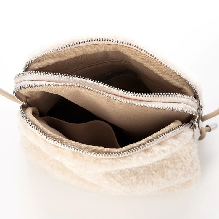 カシュカシュ cachecache / フェイクボアミニショルダー | UNBILLION | 詳細画像14 