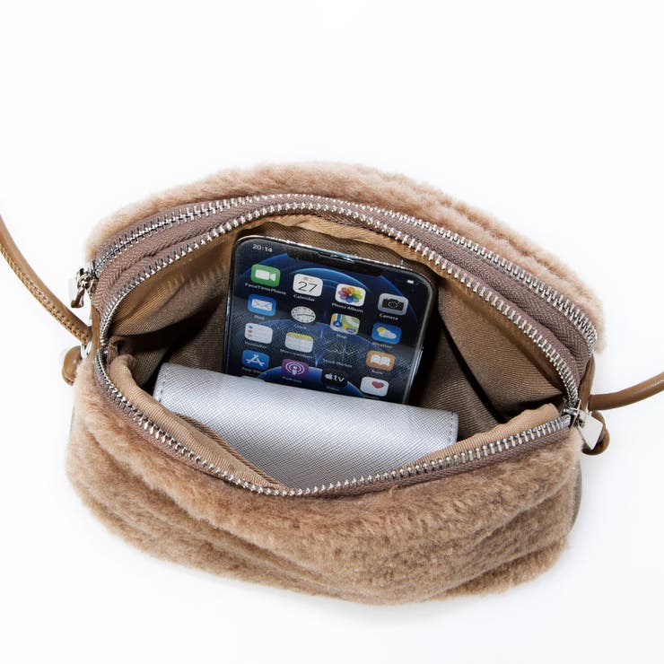 カシュカシュ cachecache / フェイクボアミニショルダー | UNBILLION | 詳細画像23 