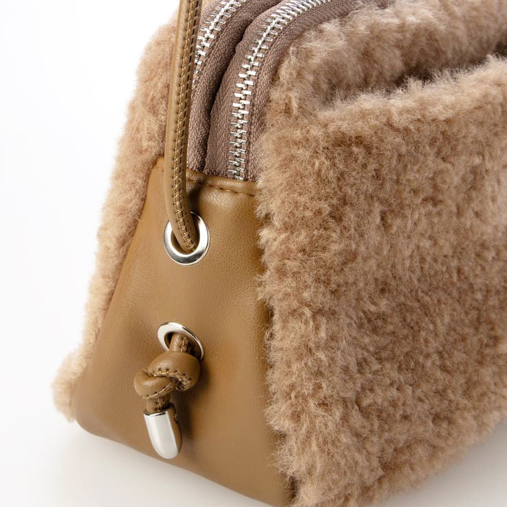 カシュカシュ cachecache / フェイクボアミニショルダー | UNBILLION | 詳細画像24 