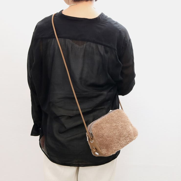 カシュカシュ cachecache / フェイクボアミニショルダー | UNBILLION | 詳細画像5 