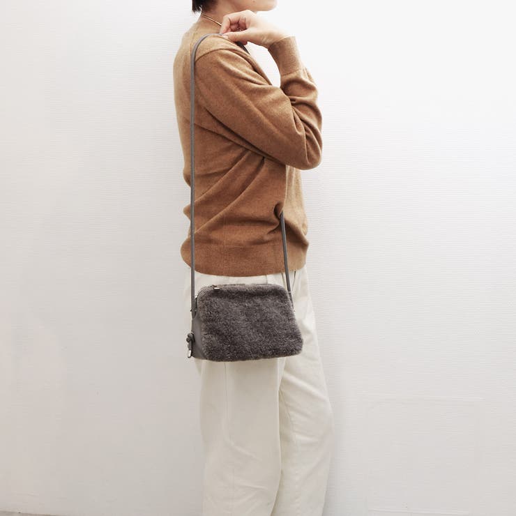 カシュカシュ cachecache / フェイクボアミニショルダー | UNBILLION | 詳細画像9 