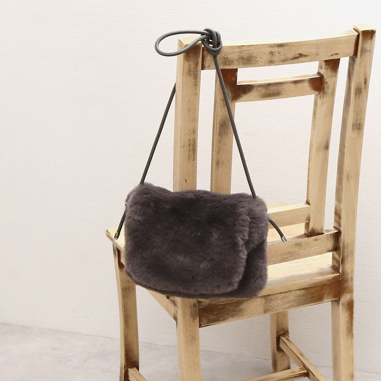 カシュカシュ cachecache / エコファーシンプルフラップショルダー | UNBILLION | 詳細画像13 