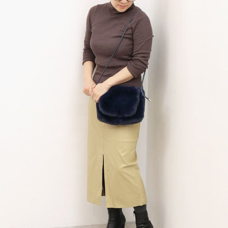 カシュカシュ cachecache / エコファーシンプルフラップショルダー | UNBILLION | 詳細画像16 