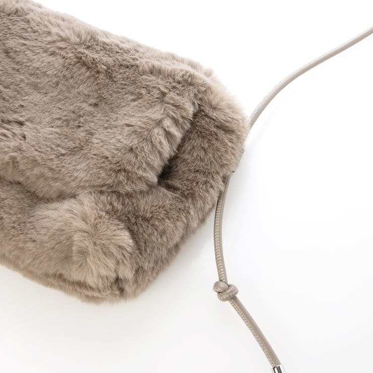 カシュカシュ cachecache / エコファーシンプルフラップショルダー | UNBILLION | 詳細画像31 