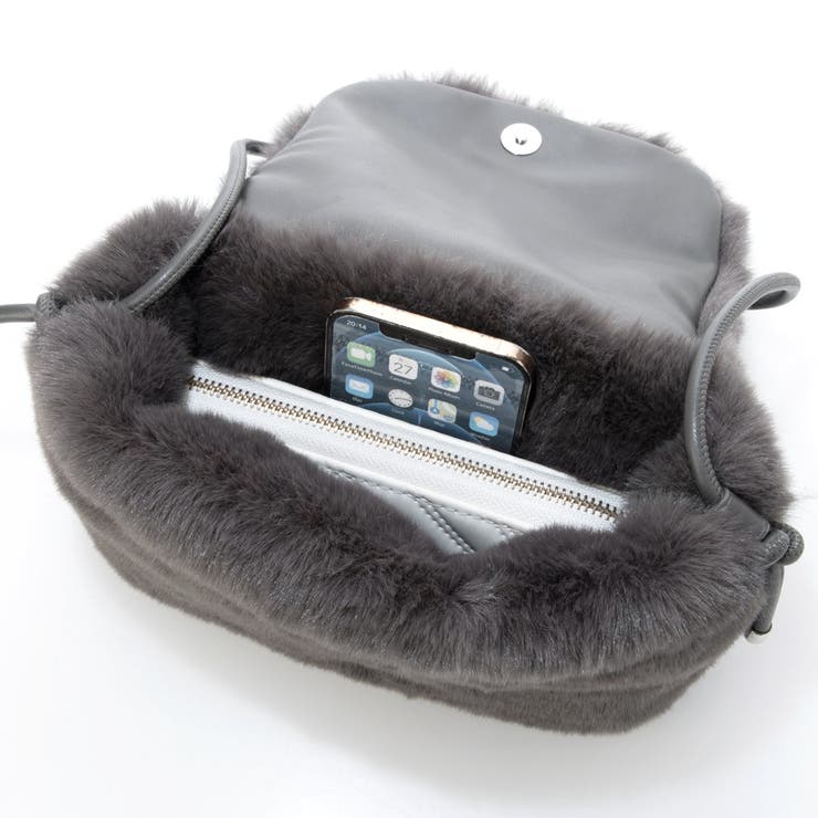 カシュカシュ cachecache / エコファーシンプルフラップショルダー | UNBILLION | 詳細画像36 