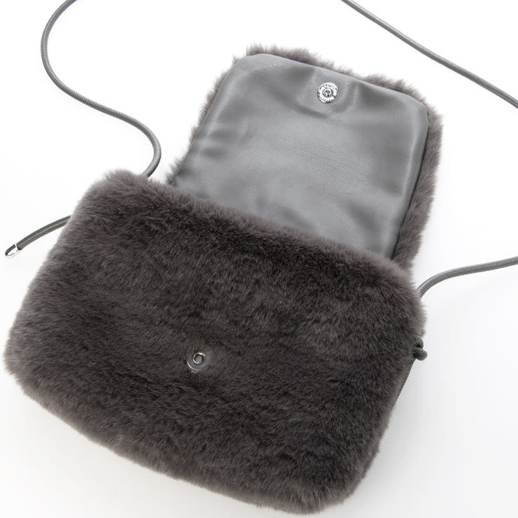 カシュカシュ cachecache / エコファーシンプルフラップショルダー | UNBILLION | 詳細画像37 