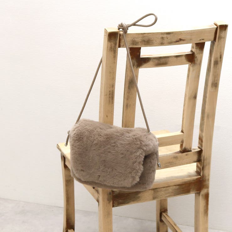 カシュカシュ cachecache / エコファーシンプルフラップショルダー | UNBILLION | 詳細画像8 