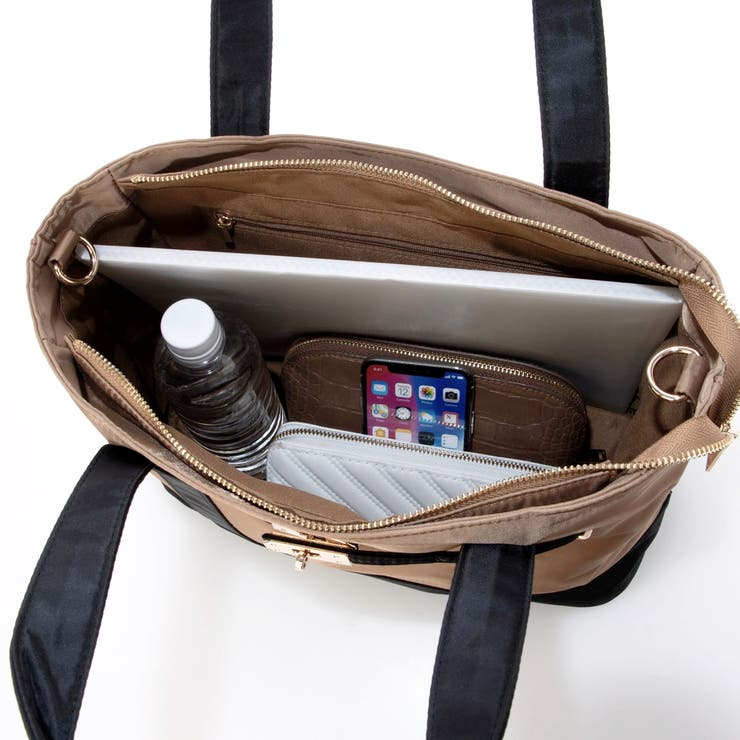 カシュカシュ / フロントベルトナイロン2wayトートバッグ | UNBILLION | 詳細画像12 