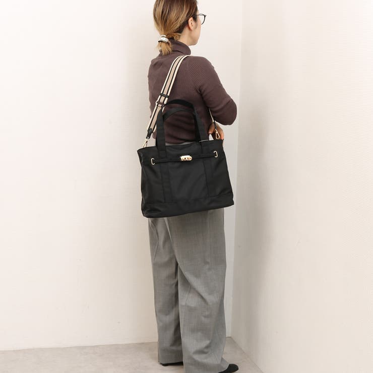 カシュカシュ / フロントベルトナイロン2wayトートバッグ | UNBILLION | 詳細画像5 