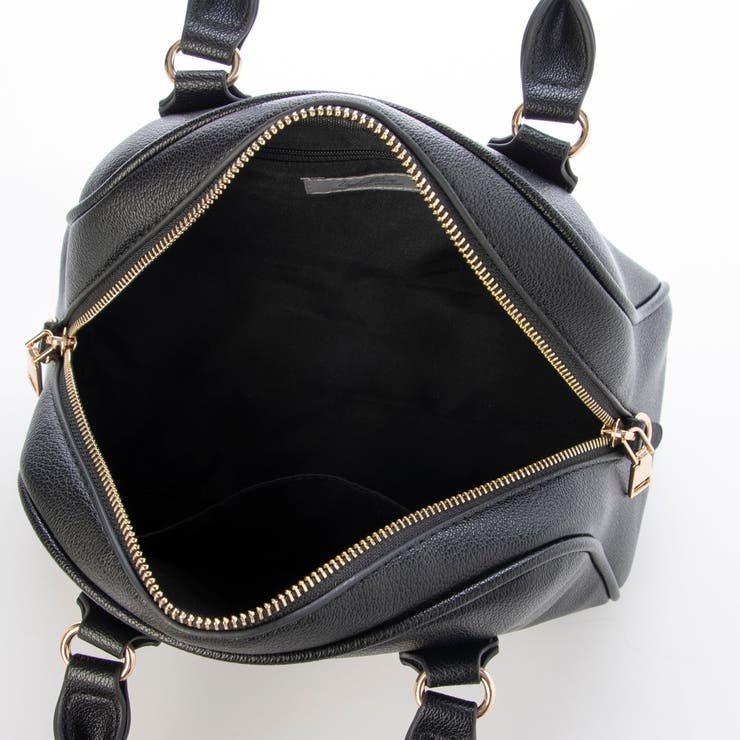 カシュカシュ  / シボフェイクレザー2wayボストンバッグ | UNBILLION | 詳細画像4 